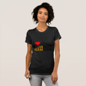 T-shirt J'aime des échecs (Devant entier)