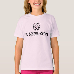 T-shirt J'aime des enfants de vaches