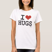 T-shirt J'aime des étreintes (Devant)