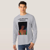 T-SHIRT J'AIME DES FEMELLES DE MULÂTRE (Devant entier)