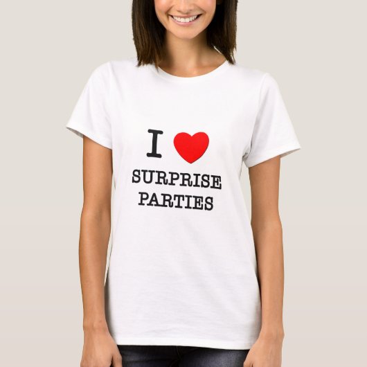 T-shirt J'aime des fêtes (Devant)