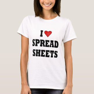 T-SHIRT J'AIME DES FEUILLES DE DIFFUSION