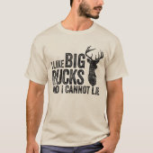 T-shirt J'aime des fortunes chassant la pièce en t (Devant)