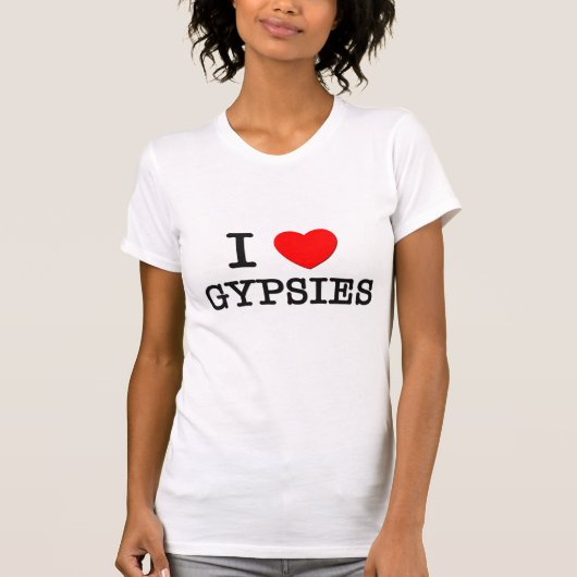 T-shirt J'aime des gitans (Devant)