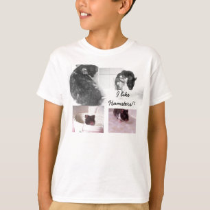 T-shirt J'aime des hamsters ! ! !