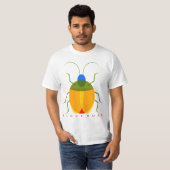 T-shirt J'aime des insectes (Devant entier)
