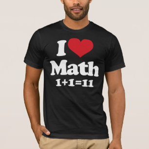 T-shirt J'aime des maths !