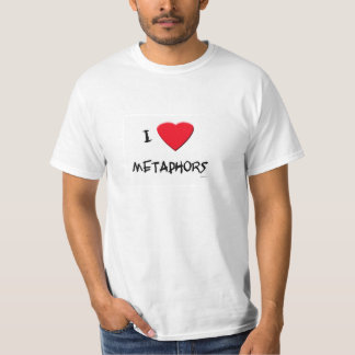 T-shirt J'aime des métaphores