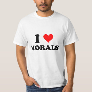 T-shirt J'aime des morales