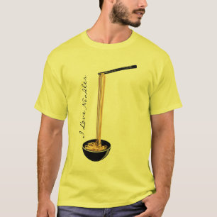 T-shirt J'aime des nouilles