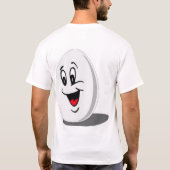 T-shirt j'aime des oeufs (Dos)