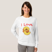 T-shirt J'aime des pêches (Devant entier)