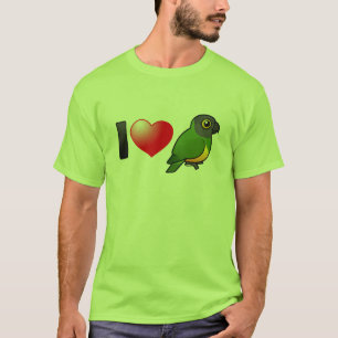 T-shirt J'aime des perroquets du Sénégal