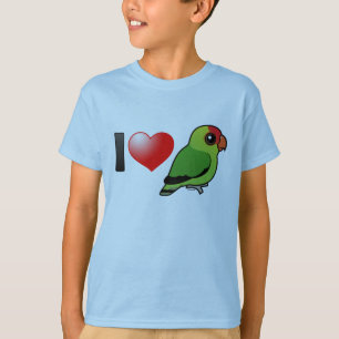 T-shirt J'aime des perruches abyssiniennes