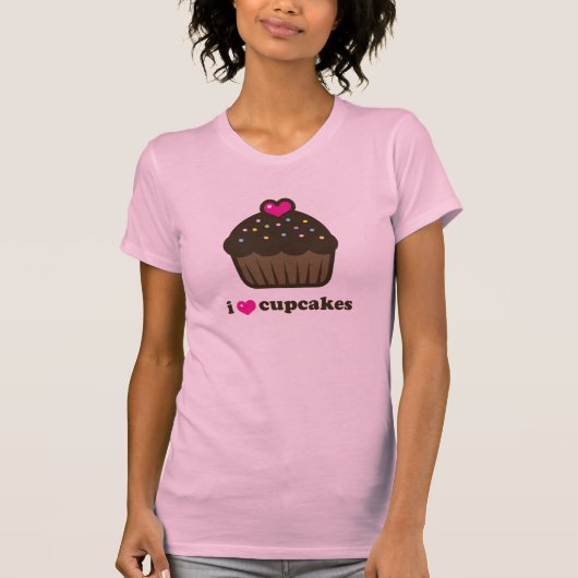 T-shirt j'aime des petits gâteaux ! (Devant)