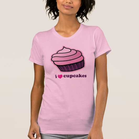 T-shirt j'aime des petits gâteaux ! (Devant)