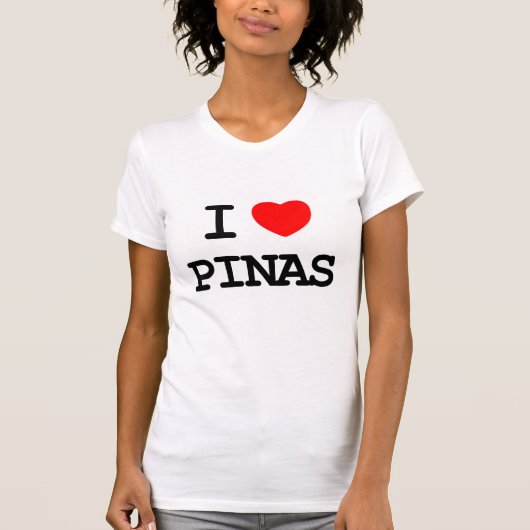 T-shirt J'aime des pinas (Devant)