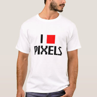 T-shirt J'aime des pixels