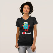 T-shirt J'aime des robots ! (Devant entier)