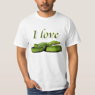 T-shirt J'aime des serpents - T-shirt, animaux, serpents