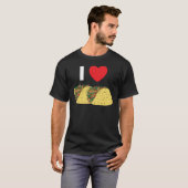 T-shirt J'aime des tacos (Devant entier)