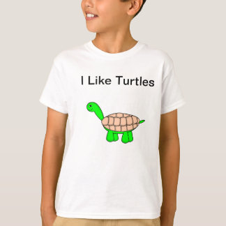 T-shirt J'aime des tortues