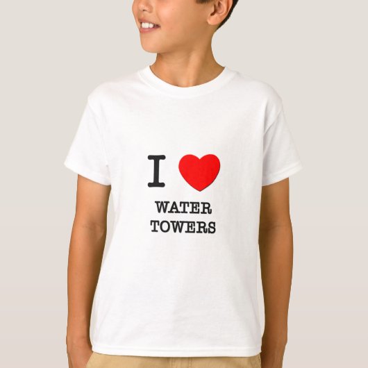 T-shirt J'aime des tours d'eau (Devant)