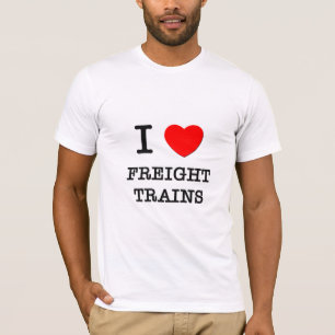 T-shirt J'aime des trains de fret