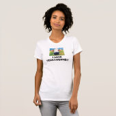 T-SHIRT J'AIME DES VÉGÉTARIENS ! ! ! (Devant entier)