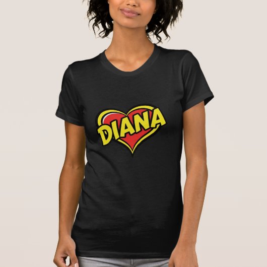 T-Shirt J'aime Diana (Devant)