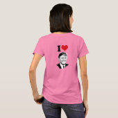 T-shirt J'aime Donald Trump (Dos entier)