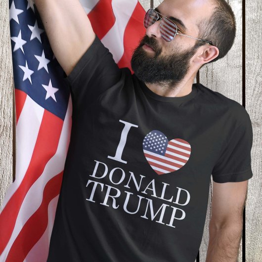 T-shirt J'aime Donald Trump