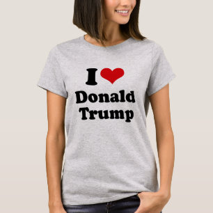T-shirt J'aime Donald Trump pour le président - .png