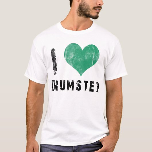 T-shirt J'aime Drumstep (Devant)