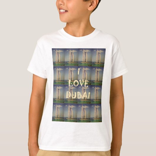 T-shirt J'aime Dubaï (Devant)