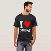 T-shirt J'aime Dubaï (Devant entier)