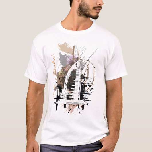 T-shirt J'aime Dubaï (Devant)