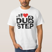 T-shirt J'aime Dubstep (Devant)