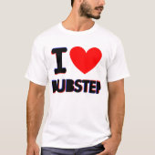 T-SHIRT J'AIME DUBSTEP (Devant)