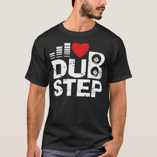 T-shirt J'aime Dubstep (Devant)