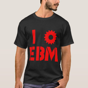 T-shirt J'AIME EBM Rouge