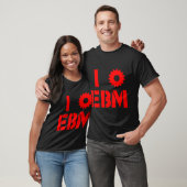 T-shirt J'AIME EBM Rouge (Unisexe)