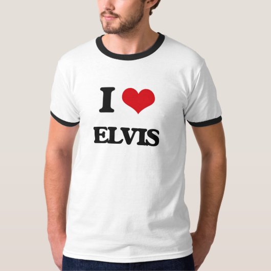 T-shirt J'aime Elvis (Devant)