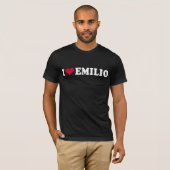 T-SHIRT J'AIME EMILIO (Devant entier)