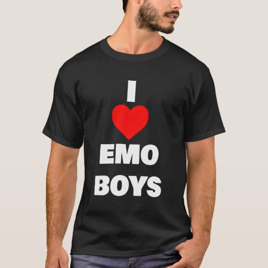 T-shirt J'aime Emo (Devant)