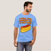 T-shirt J'Aime Encore Ketchup Sur Mes Chiens Chauds (Devant entier)