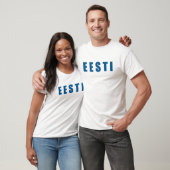T-shirt J'aime Estonie Eesti (Unisexe)
