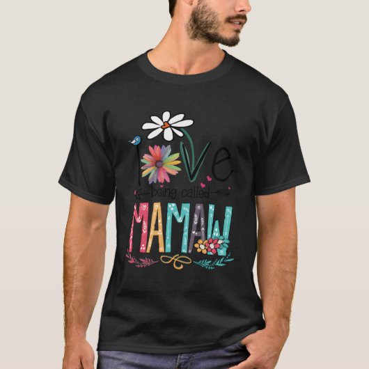 T-shirt J'Aime Être Appelé Mamaw (Devant)