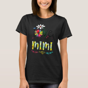 T-shirt J'Aime Être Appelé Mimi Sunflower Mothers Day