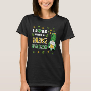 T-shirt J'aime être Gnome professeur de danse St Patricks